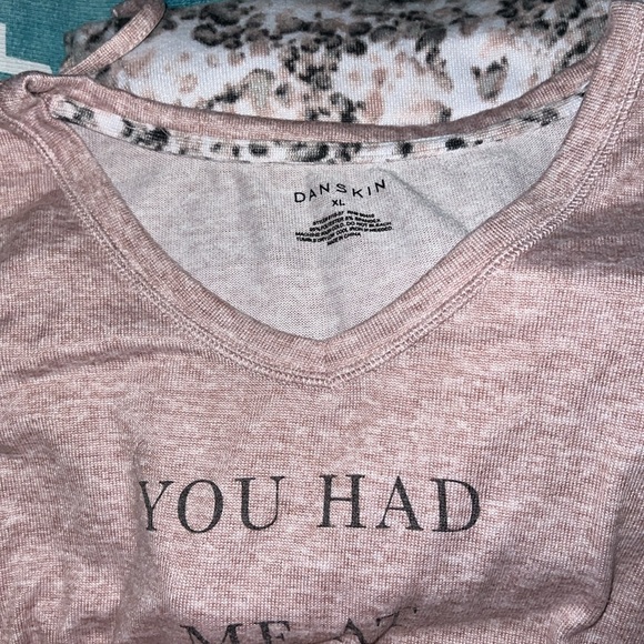 Comfy P.J set! With smug on top from dryer but otherwise like new! - Picture 4 of 5